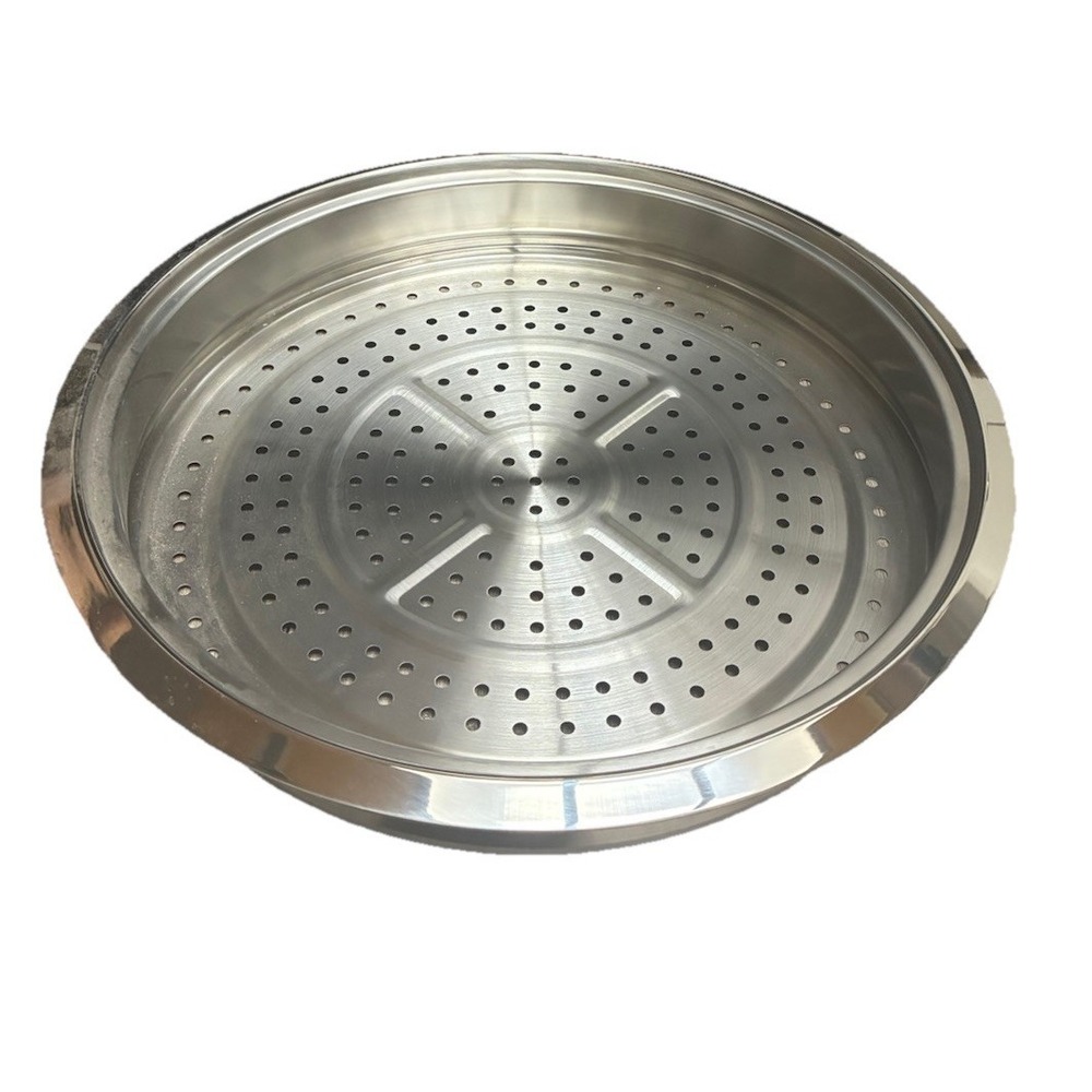 HSN Curtis Stone Multipurpose Steamer Tray Pan‎ Insert Stainless Steel 13.5" NEW